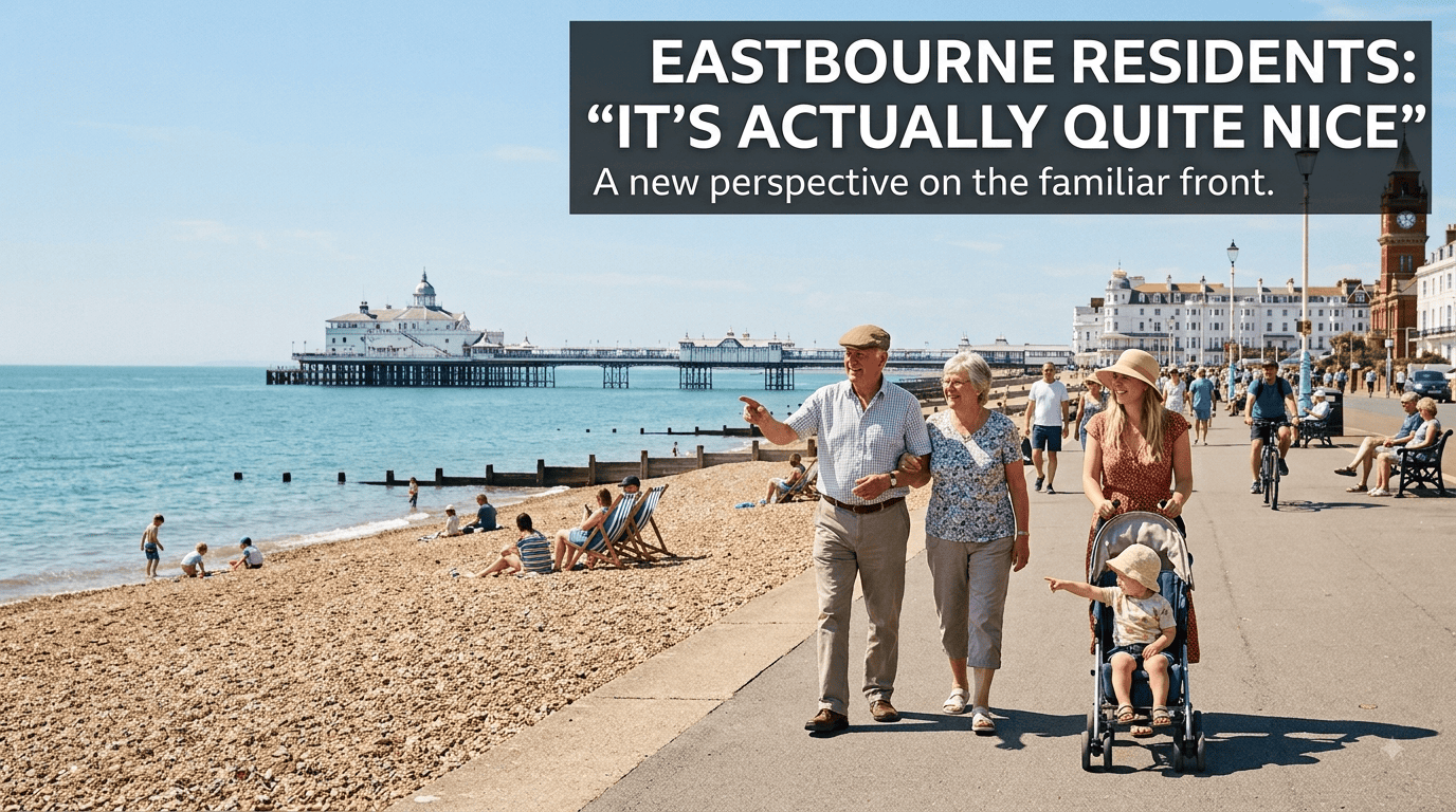 Eastbourne Residents Admit Seafront Is Actually Quite Nice After Years Of Taking It For Granted