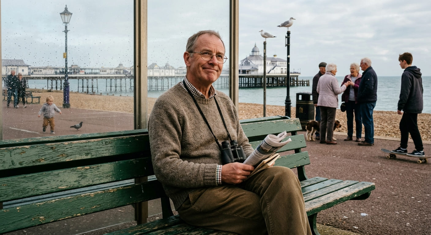 Eastbourne Man Sits On Seafront Bench For Five Minutes And Somehow Learns Everything Happening In Town