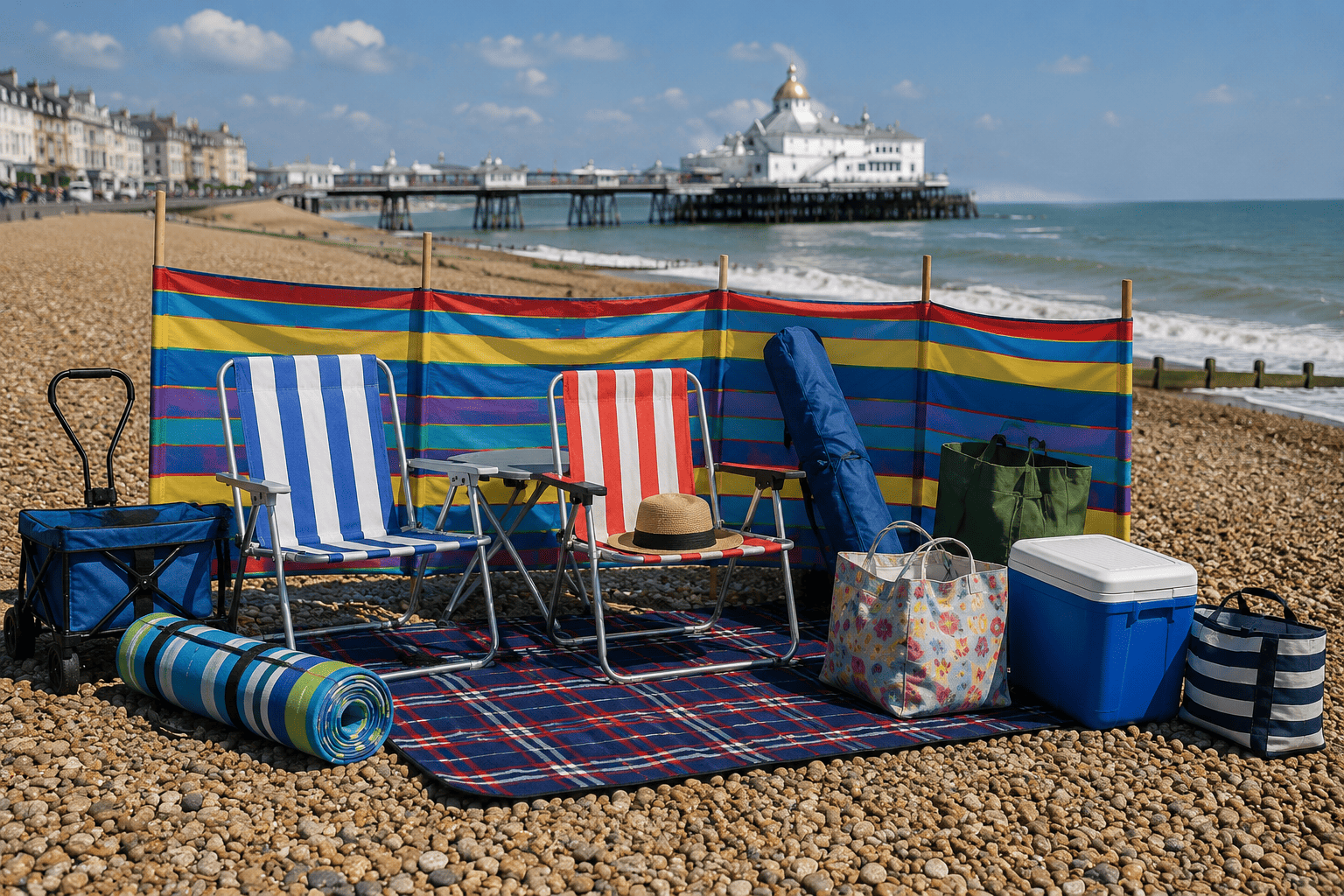 Eastbourne Family Arrives At Beach With £400 Of Equipment, Stays For 23 Minutes