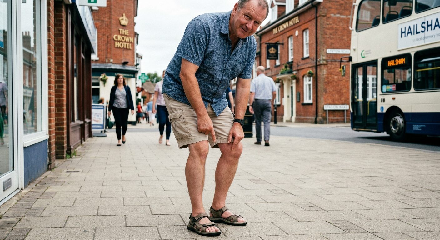 Eastbourne Man Claims He Can Predict Exact Arrival Of Rain Using His Knees